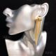 AAA Clone Celine All Gold Tassel Earrings (6)_th.jpg